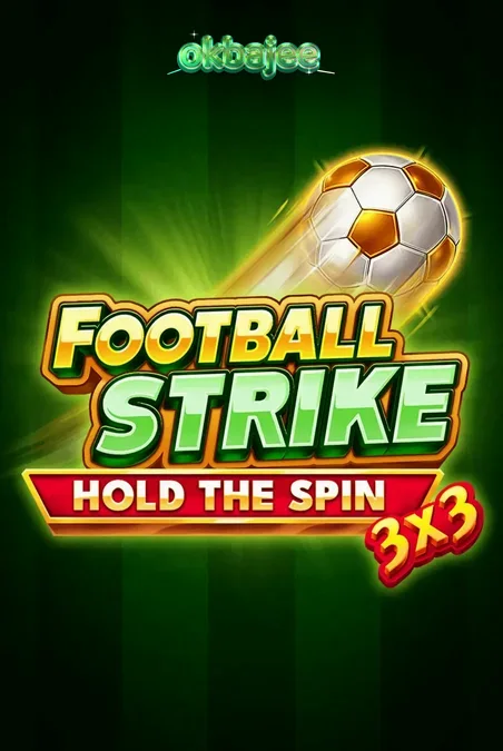 3×3 Football Strike: Hold the Spin স্লট গেমের ইন্টারফেস এবং ফুটবল থিম