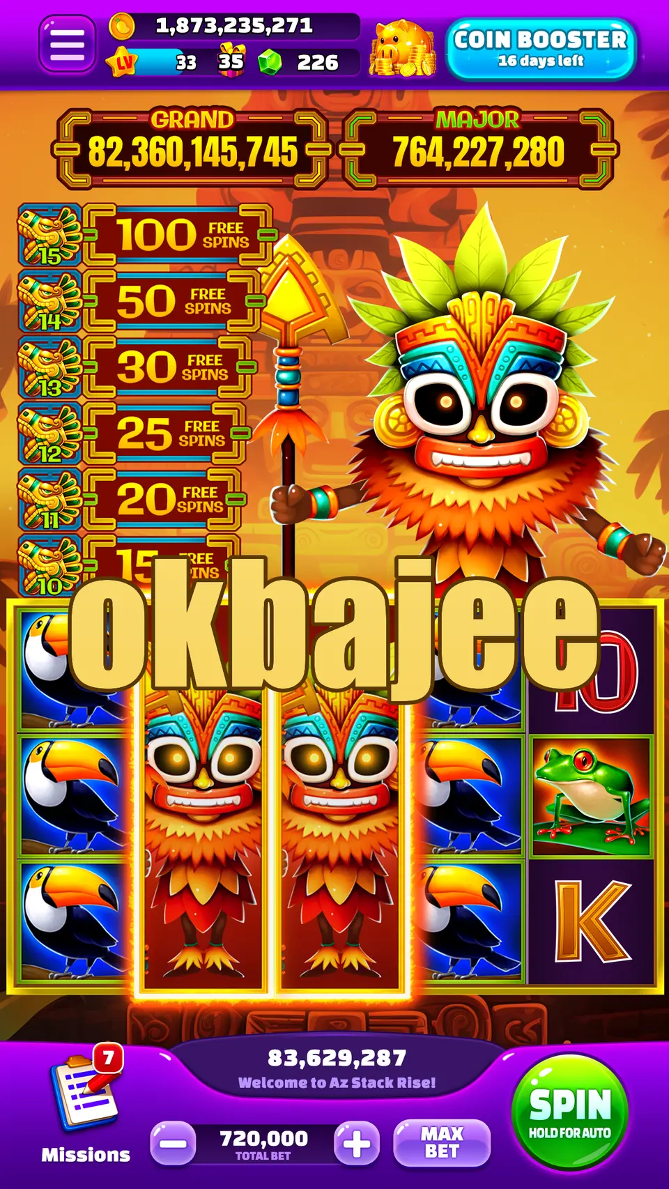 okbajee লগইন